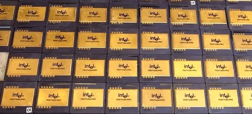 intel pentium pro ceramic scrap intel pentium pro ceramic scrap
