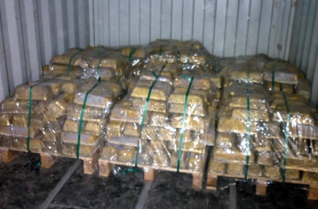 brass ingots